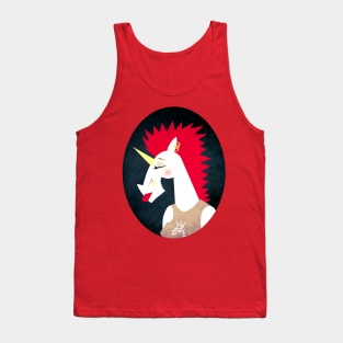 Punk Rock Unicorn Tank Top